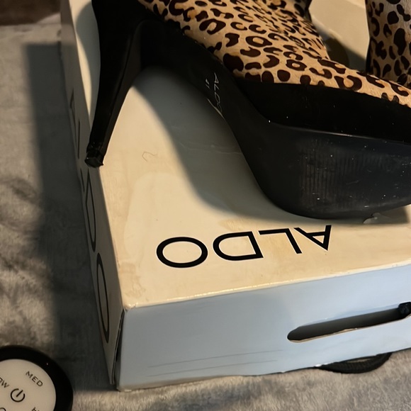 Aldo cheetah print ankle boot - Picture 2 of 3